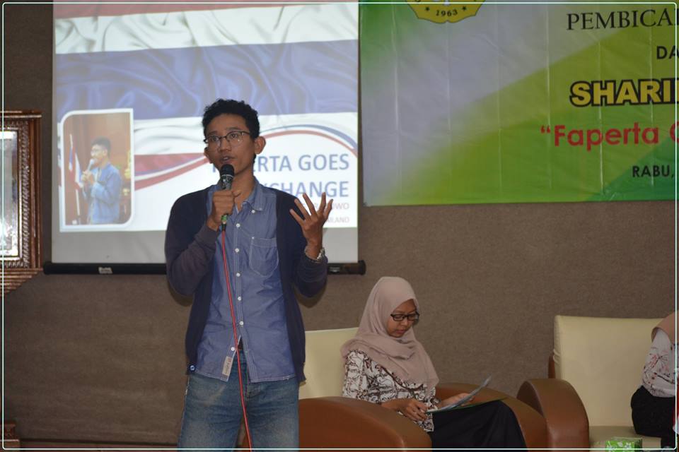 Faperta Gelar Sharing Session Faperta Goes Exchange Fakultas