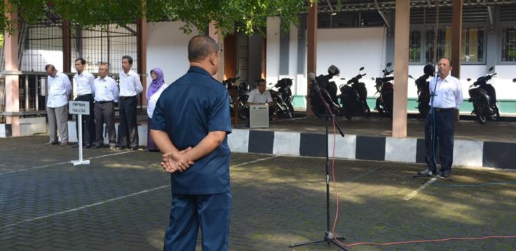 Dekan Fakultas Pertanian Unsoed Menjadi Inspektur Apel