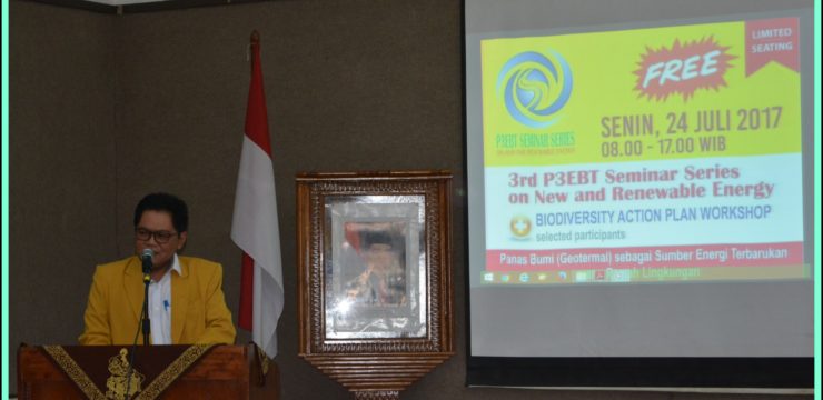 DOSEN DAN MAHASISWA TEKNIK PERTANIAN UNSOED TURUT BERKONTRIBUSI DALAM SEMINAR TENTANG PANAS BUMI (GEOTHERMAL)