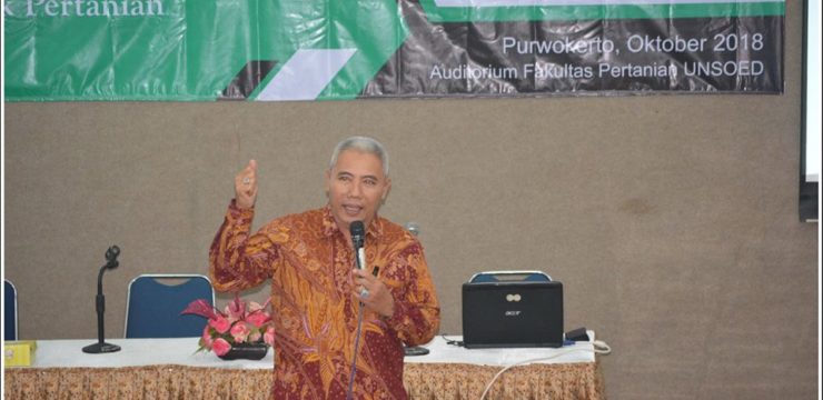 KULIAH UMUM FAPERTA UNSOED “Potensi & Peluang Bisnis Pertanian untuk Generasi Milenial Menyongsong Era Industri 4.0”