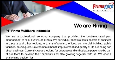 OPEN RECRUITMENT “PT Prima Multikare Indonesia”