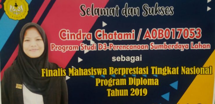 FINALIS MAHASISWA BERPRESTASI TINGKAT NASIONAL PROGRAM DIPLOMA TAHUN 2019