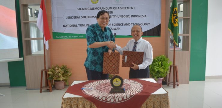 MOE Fakultas Pertanian Unsoed Dengan Yuntech University