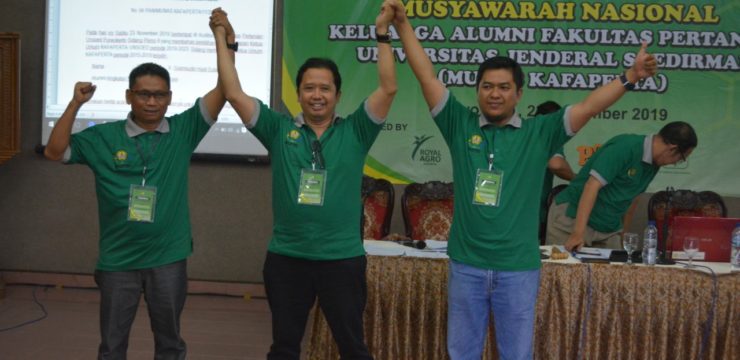 Keluarga Alumni Faperta Unsoed Sukses Selenggarakan Munas 2019