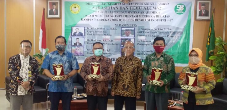 Sarasehan dan Temu Alumni Nasional Fakultas Pertanian Universitas Jenderal Soedirman