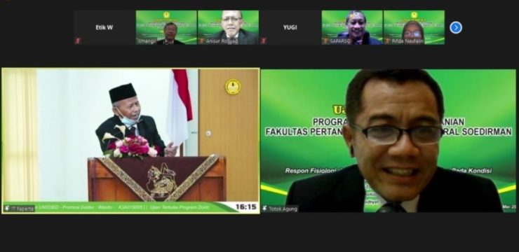 Program Doktor Ilmu Pertanian Fakultas Pertanian Meluluskan Doktor ke-6 Bidang Fisiologi Tanaman