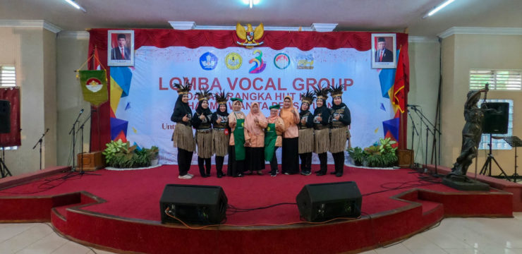 Dharma Wanita Persatuan Faperta Menyabet Juara Dalam Ajang Lomba Vokal Grup dan Lomba Masak