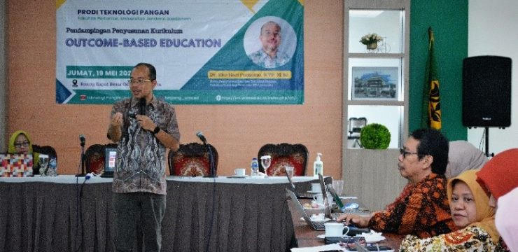 Pendampingan Penyusunan Kurikulum Outcome-Based Education Prodi Teknologi Pangan